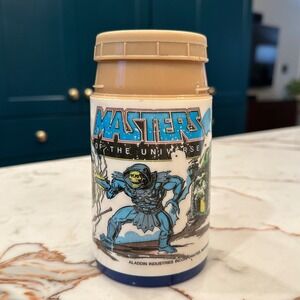 Vintage 1983 Masters Of The Universe Thermos Aladdin Collectible